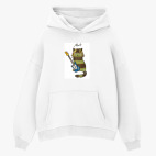 Толстовка худи оверсайз