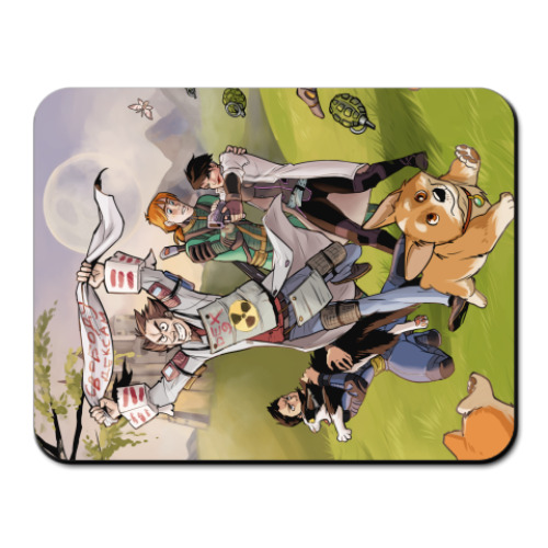 Коврик для мыши с принтом Космоолухи Рядом (СП)