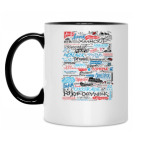 Кружка двухцветная