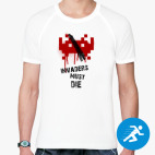 Мужская спортивная футболка