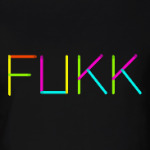 надпись fukk