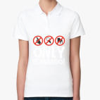 Женская рубашка поло