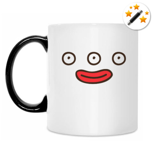 Кружка-хамелеон с принтом Морда