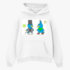 Толстовка худи оверсайз