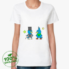 Женская футболка органик