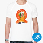 Мужская спортивная футболка