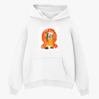 Толстовка худи оверсайз