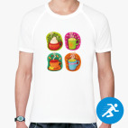 Мужская спортивная футболка