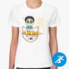 Женская спортивная футболка