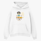 Толстовка худи оверсайз