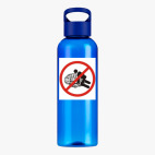 Прозрачная спортивная бутылка