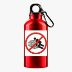 Металлическая бутылка 400 мл UV-DTF