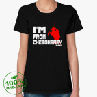 Женская футболка органик