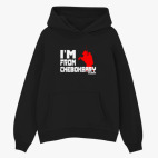 Толстовка худи оверсайз