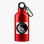 Металлическая бутылка 400 мл UV-DTF