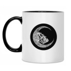 Кружка двухцветная