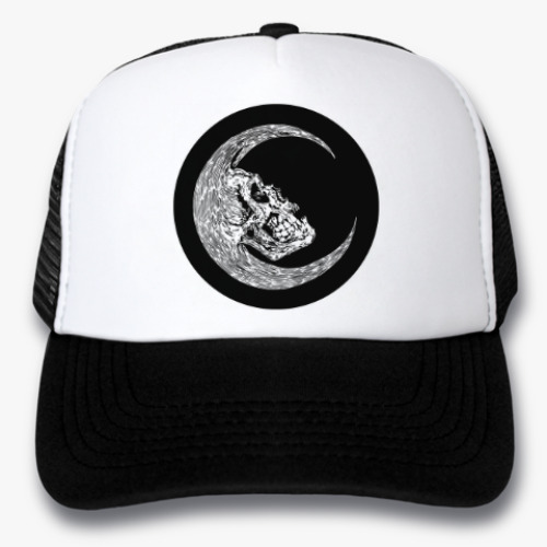 Кепка-тракер с принтом 'Death moon'