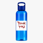 Прозрачная спортивная бутылка