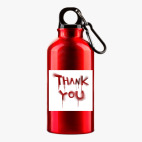 Металлическая бутылка 400 мл UV-DTF