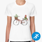 Женская спортивная футболка