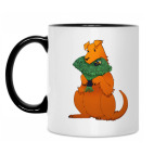 Кружка двухцветная