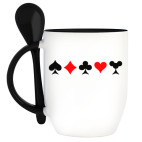 Кружка с ложкой