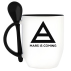 Кружка с ложкой