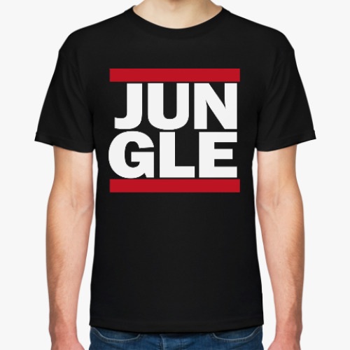 Футболка с принтом Jungle is massive!