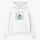 Толстовка худи оверсайз