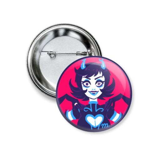 Значок 37мм с принтом Homestuck Aranea Serket