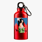 Металлическая бутылка 400 мл UV-DTF