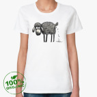 Женская футболка органик