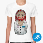 Женская спортивная футболка