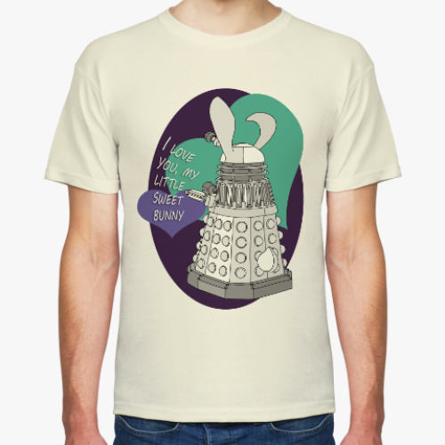 Футболка с принтом Далек зай