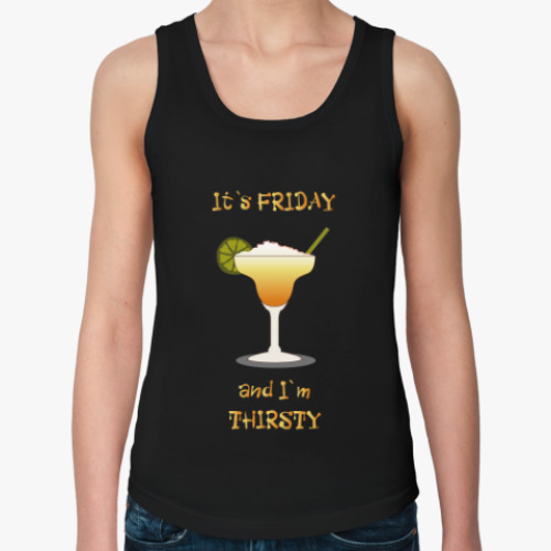 Женская майка с принтом Пятница / Friday