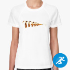 Женская спортивная футболка
