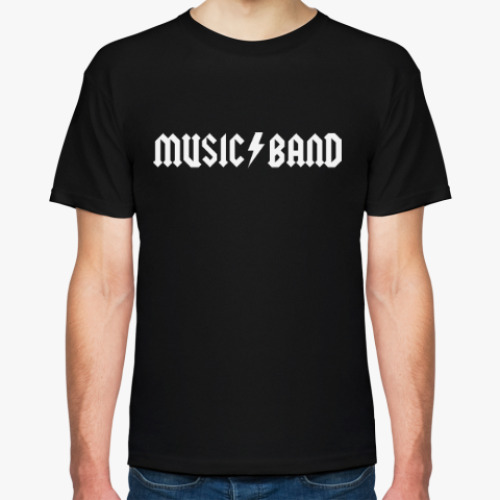 Футболка с принтом Music Band