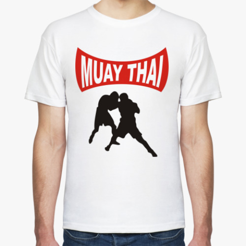 Футболка с принтом Муай Тай