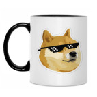 Кружка двухцветная