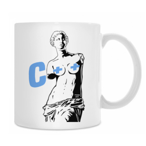Кружка с принтом С++