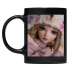 Кружка цветная UV-DTF