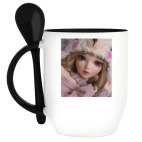 Кружка с ложкой