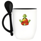 Кружка с ложкой