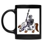 Кружка цветная UV-DTF