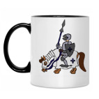 Кружка двухцветная