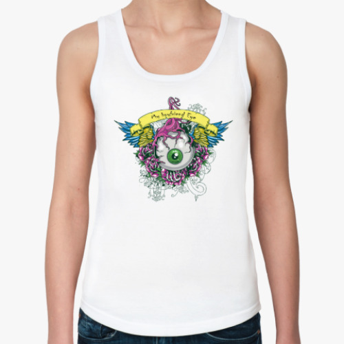 Женская майка с принтом My Boyfriend eye