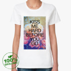 Женская футболка органик