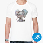 Мужская спортивная футболка