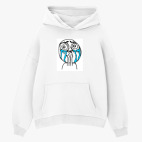 Толстовка худи оверсайз