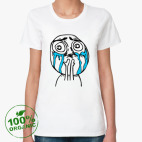 Женская футболка органик